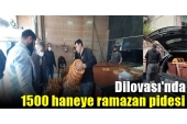 Ağrılılardan 1500 haneye ramazan pidesi 