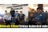 Güreş Şampiyonası'nda Dilovalı Cihan Türkiye üçüncüsü oldu