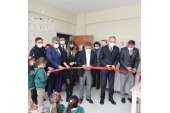 Dilovası'nda Ahbap derneği Haluk Levent'in desteği ile kurulan 4 adet Montessori sınıfı açılıdı
