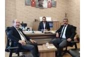 Balay ve Gözalan'dan Yeni Müdür Biber'e sürpriz ziyaret 