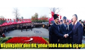 Büyükşehir’den 84. yılda 1084 Atatürk çiçeği