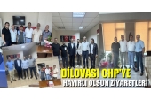 CHP'li Başkan  Servet Turan'a Hayırlı olsun ziyaretleri
